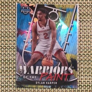 Dylan Harper Warriors of the Paint Basketball Card